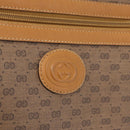 GUCCI Micro GG Shoulder Bag PVC Beige Gold Tone 001 113 0942 Auth ki6963-19