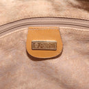 GUCCI Micro GG Shoulder Bag PVC Beige Gold Tone 001 113 0942 Auth ki6963-20