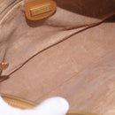 GUCCI Micro GG Shoulder Bag PVC Beige Gold Tone 001 113 0942 Auth ki6963-21