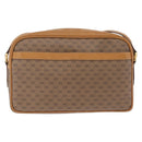 GUCCI Micro GG Shoulder Bag PVC Beige Gold Tone 001 113 0942 Auth ki6963-3