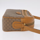 GUCCI Micro GG Shoulder Bag PVC Beige Gold Tone 001 113 0942 Auth ki6963-4
