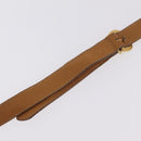 GUCCI Micro GG Shoulder Bag PVC Beige Gold Tone 001 113 0942 Auth ki6963-9
