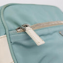 PRADA Shoulder Bag Nylon Light Blue Silver Auth ki6964A-19