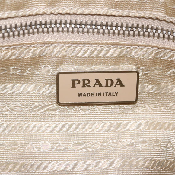PRADA Shoulder Bag Nylon Light Blue Silver Auth ki6964A