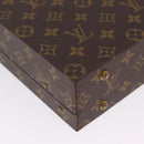 LOUIS VUITTON Monogram Attache Case Trunk LV Auth ki6965V-10