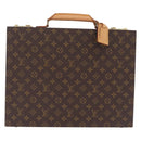 LOUIS VUITTON Monogram Attache Case Trunk LV Auth ki6965V-2