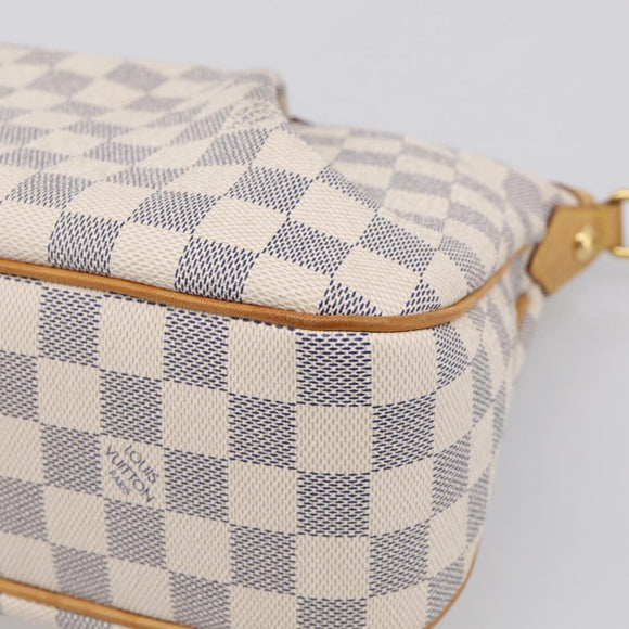 LOUIS VUITTON Damier Azur Siracusa PM Shoulder Bag N41113 LV Auth ki6967V