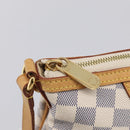 LOUIS VUITTON Damier Azur Siracusa PM Shoulder Bag N41113 LV Auth ki6967V-15