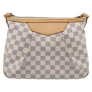 LOUIS VUITTON Damier Azur Siracusa PM Shoulder Bag N41113 LV Auth ki6967V-3