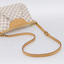 LOUIS VUITTON Damier Azur Siracusa PM Shoulder Bag N41113 LV Auth ki6967V-7