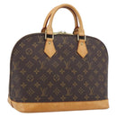 LOUIS VUITTON Monogram Alma Hand Bag M51130 LV Auth ki6970V-1