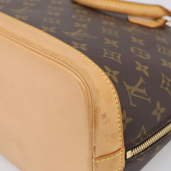 LOUIS VUITTON Monogram Alma Hand Bag M51130 LV Auth ki6970V