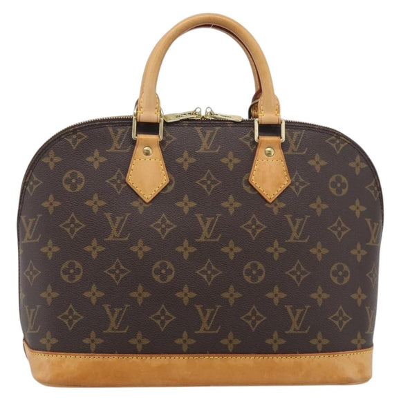 LOUIS VUITTON Monogram Alma Hand Bag M51130 LV Auth ki6970V
