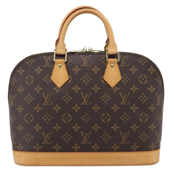 LOUIS VUITTON Monogram Alma Hand Bag M51130 LV Auth ki6970V