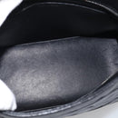CHANEL COCO Mark Standard Tote Bag Caviar Skin Black Silver CC Auth ki6980M-17