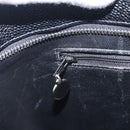 CHANEL COCO Mark Standard Tote Bag Caviar Skin Black Silver CC Auth ki6980M-20