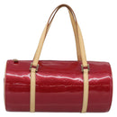 LOUIS VUITTON Monogram Vernis Bedford Hand Bag Red M91986 LV Auth ki6985V-2