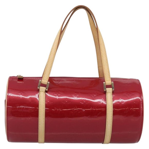 LOUIS VUITTON Monogram Vernis Bedford Hand Bag Red M91986 LV Auth ki6985V