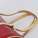 LOUIS VUITTON Monogram Vernis Bedford Hand Bag Red M91986 LV Auth ki6985V-8