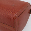 LOUIS VUITTON Epi Speedy 25 Hand Bag Brown M43013 LV Auth ki6986V-10