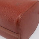 LOUIS VUITTON Epi Speedy 25 Hand Bag Brown M43013 LV Auth ki6986V-12