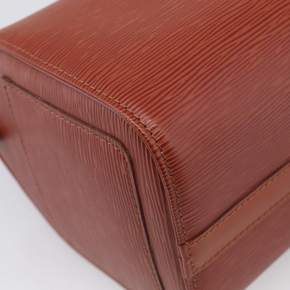 LOUIS VUITTON Epi Speedy 25 Hand Bag Brown M43013 LV Auth ki6986V