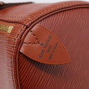 LOUIS VUITTON Epi Speedy 25 Hand Bag Brown M43013 LV Auth ki6986V-14