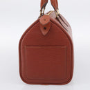LOUIS VUITTON Epi Speedy 25 Hand Bag Brown M43013 LV Auth ki6986V-5