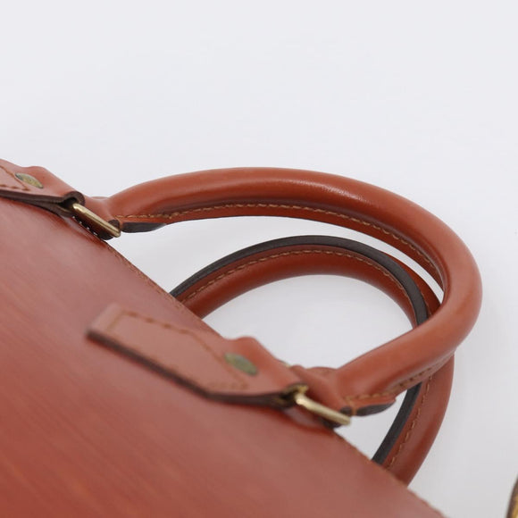 LOUIS VUITTON Epi Speedy 25 Hand Bag Brown M43013 LV Auth ki6986V