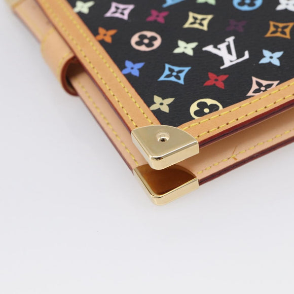 LOUIS VUITTON Multicolor Agenda PM Day Planner Cover R20895 LV Auth ki6989M