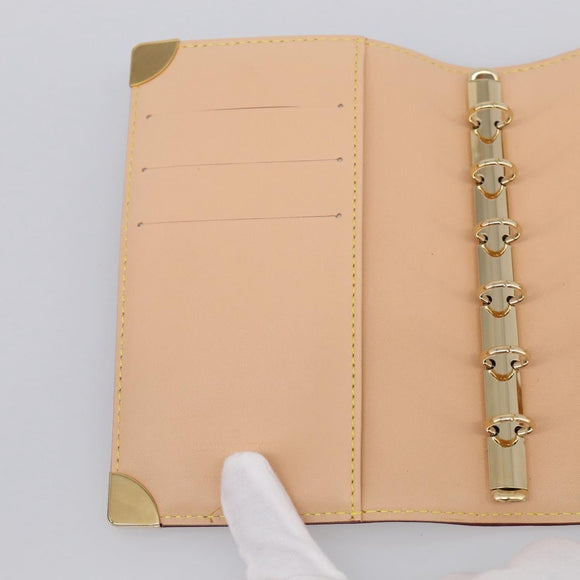LOUIS VUITTON Multicolor Agenda PM Day Planner Cover R20895 LV Auth ki6989M