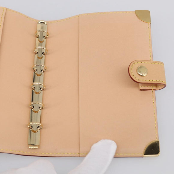 LOUIS VUITTON Multicolor Agenda PM Day Planner Cover R20895 LV Auth ki6989M