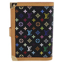 LOUIS VUITTON Multicolor Agenda PM Day Planner Cover R20895 LV Auth ki6989M-3