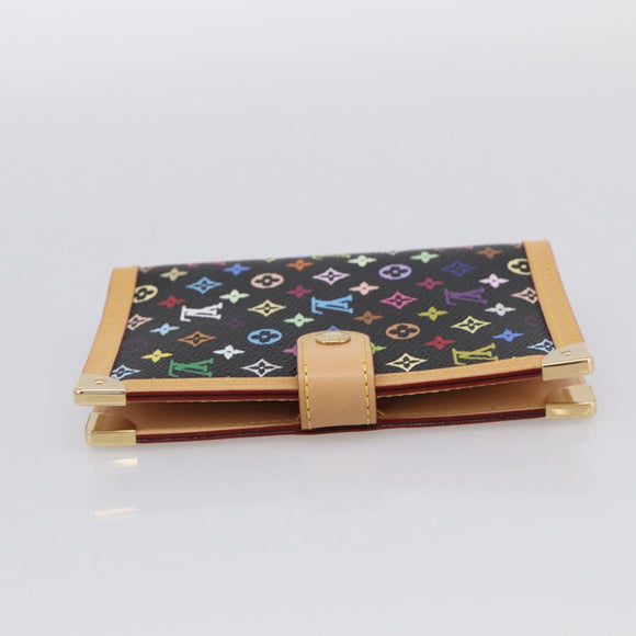 LOUIS VUITTON Multicolor Agenda PM Day Planner Cover R20895 LV Auth ki6989M
