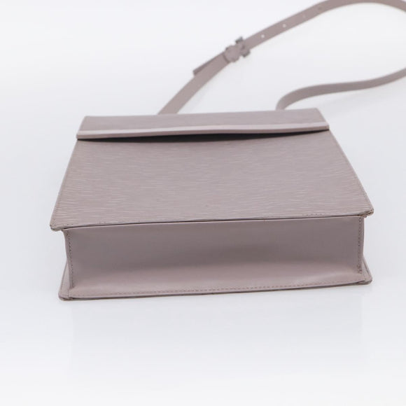 LOUIS VUITTON Epi Ramatuelle Shoulder Bag Lilac M5247B LV Auth ki6991A