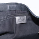 GUCCI Abbey Shoulder Bag Leather Black Gold 189835 Auth ki6992M-15
