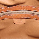 CELINE Macadam Canvas Hand Bag PVC Leather Brown Gold Auth ki6995A-15
