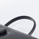 Cartier Turn Lock Hand Bag Patent Leather Black Auth ki6996M-8