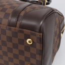 LOUIS VUITTON Damier Ebene Berkeley Hand Bag N52000 LV Auth ki6999M-12