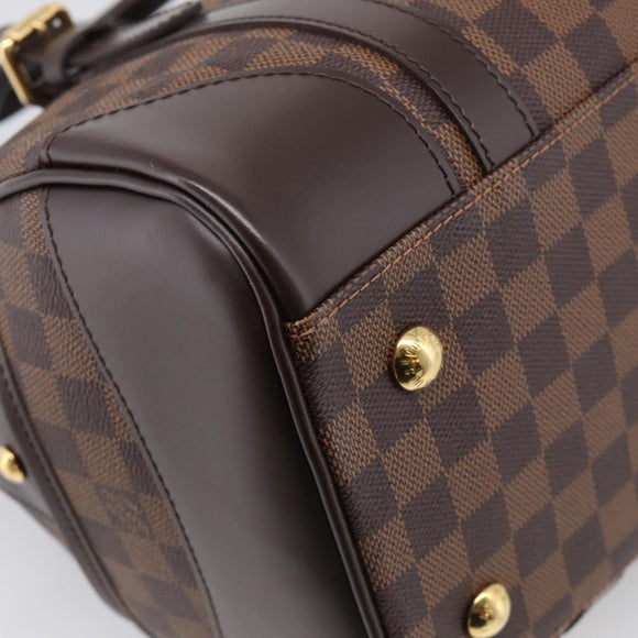 LOUIS VUITTON Damier Ebene Berkeley Hand Bag N52000 LV Auth ki6999M