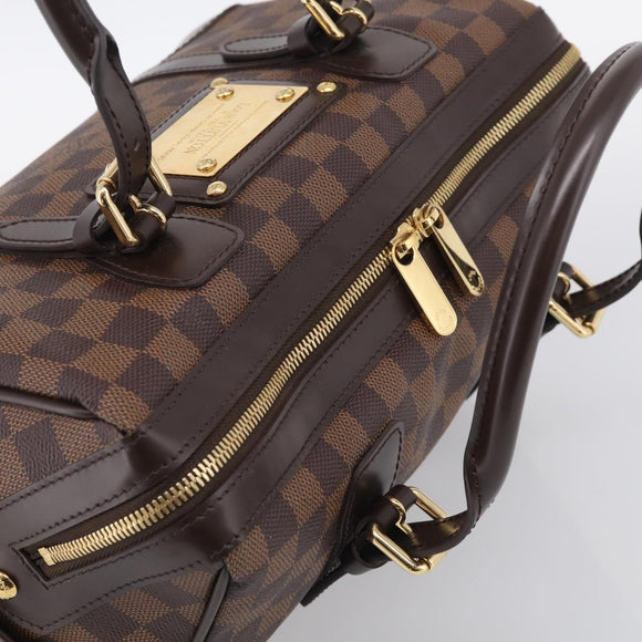 LOUIS VUITTON Damier Ebene Berkeley Hand Bag N52000 LV Auth ki6999M