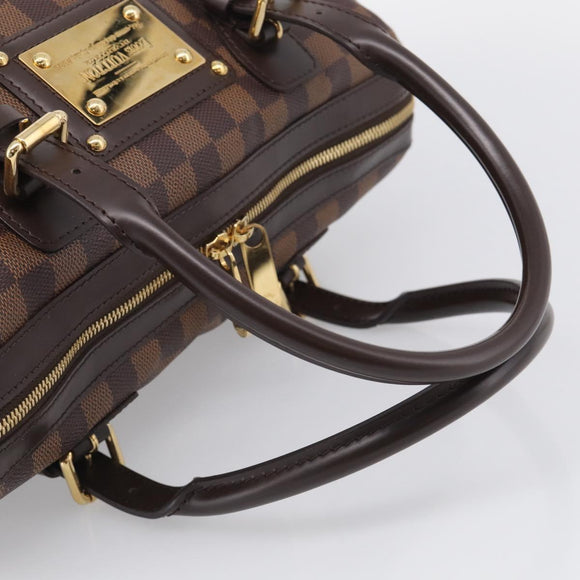 LOUIS VUITTON Damier Ebene Berkeley Hand Bag N52000 LV Auth ki6999M