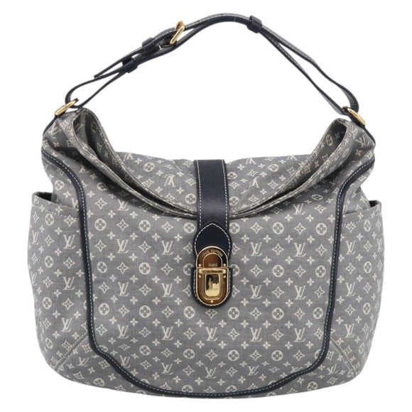 LOUIS VUITTON Monogram Idylle Romance Bag Gray Uncle M56700 LV Auth ki7006M