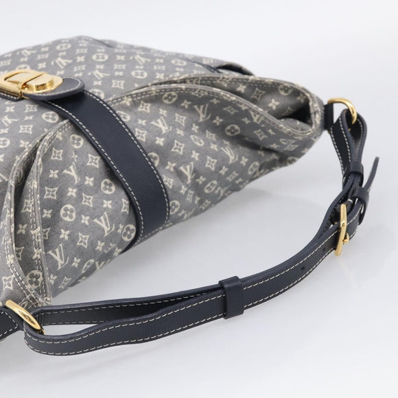 LOUIS VUITTON Monogram Idylle Romance Bag Gray Uncle M56700 LV Auth ki7006M