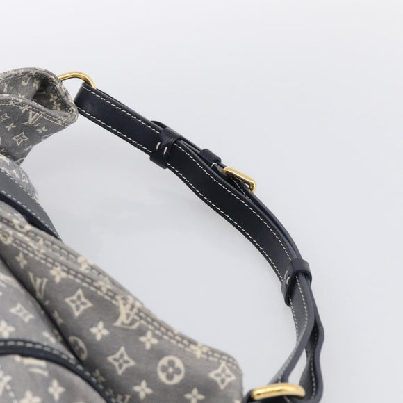 LOUIS VUITTON Monogram Idylle Romance Bag Gray Uncle M56700 LV Auth ki7006M