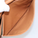 CELINE Macadam Canvas Shoulder Bag PVC Beige Gold Auth ki7009V-21