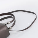 Christian Dior Maris Pearl Tote Bag Patent Leather 2way Gray Silver Auth ki7012A-10