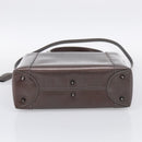 Christian Dior Maris Pearl Tote Bag Patent Leather 2way Gray Silver Auth ki7012A-11