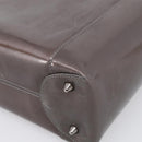 Christian Dior Maris Pearl Tote Bag Patent Leather 2way Gray Silver Auth ki7012A-12