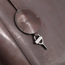 Christian Dior Maris Pearl Tote Bag Patent Leather 2way Gray Silver Auth ki7012A-18